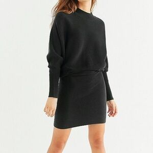 Just Female Home Knit Sweater Dress Black 
Small